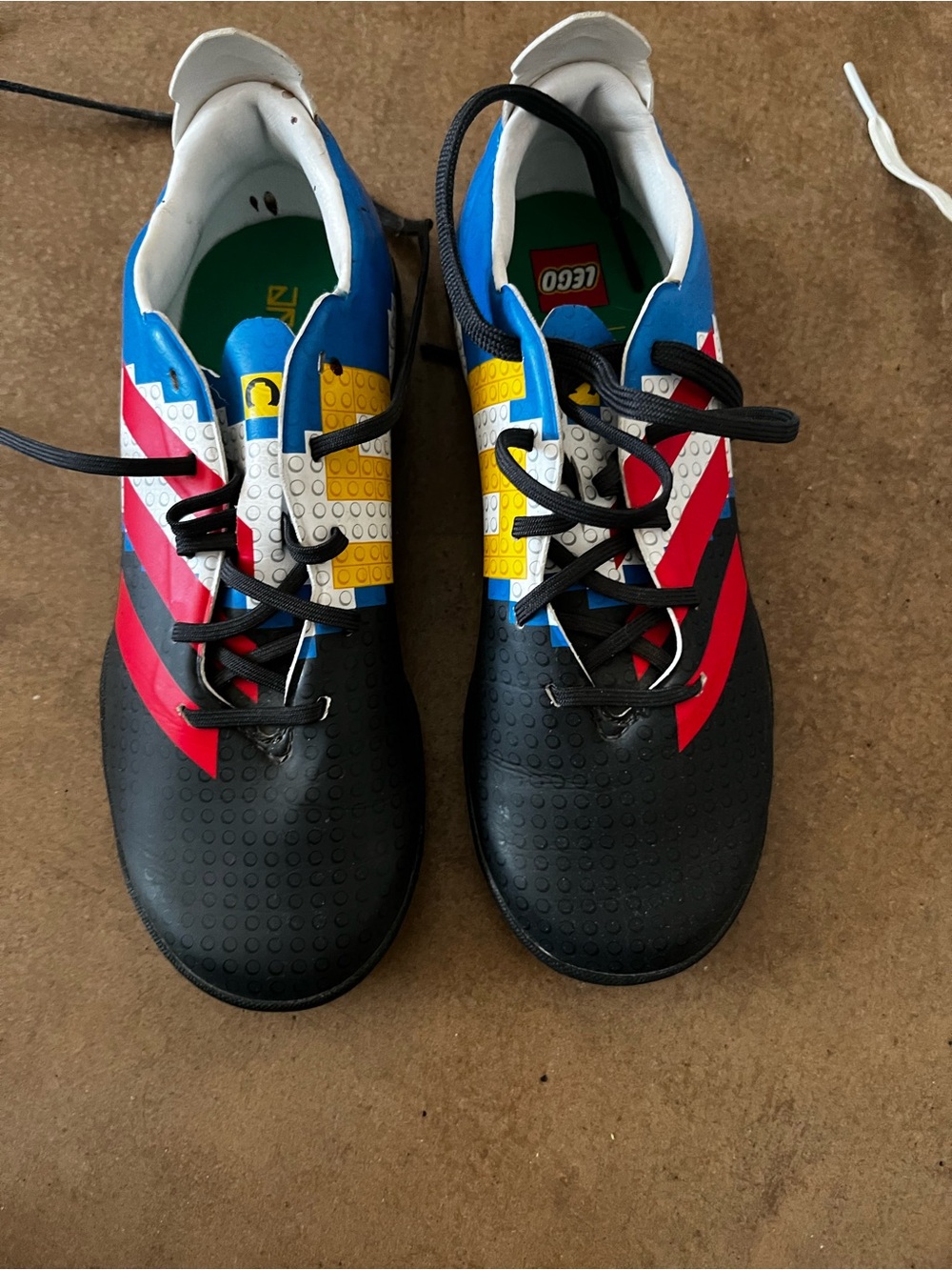 Adidas Lego collab soccer cleats
